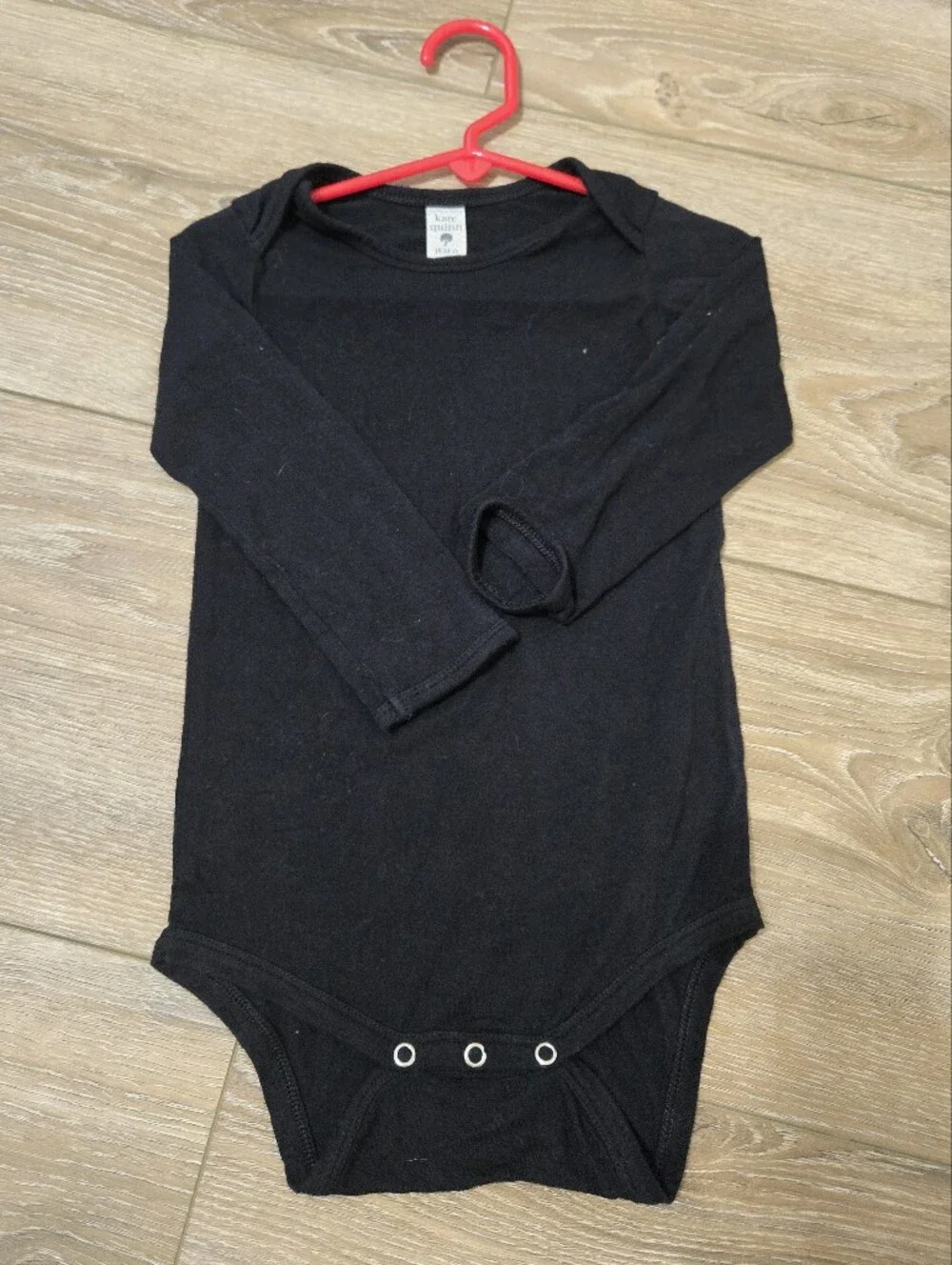 Kate Quinn Black Onesie, 18-24 Months